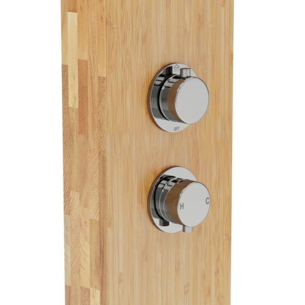 Душова панель CORSAN BALI BAMBOO CHROME