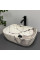 Умывальник (раковина) VBI RAVENNA SAND GLOSSY накладной