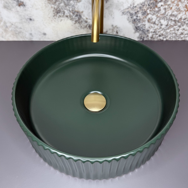 Умывальник (раковина) VBI BRINDISI M EMERALD накладной