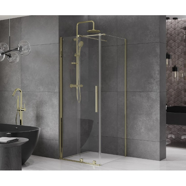 Душова кабіна MEXEN VELAR 100х100 GOLD