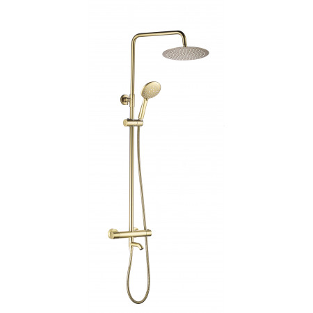 Душевой гарнитур VBI MILANO GOLD с термостатом и изливом