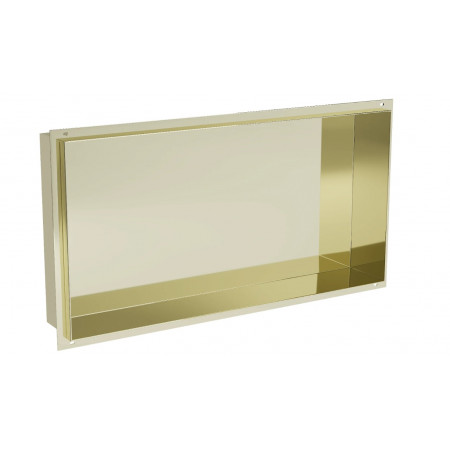 Вбудована полиця MEXEN X-Wall-NR 60x30 GOLD без обідка