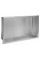 Встраиваемая полка REA 30X45 NICKEL BRUSHED с ободком
