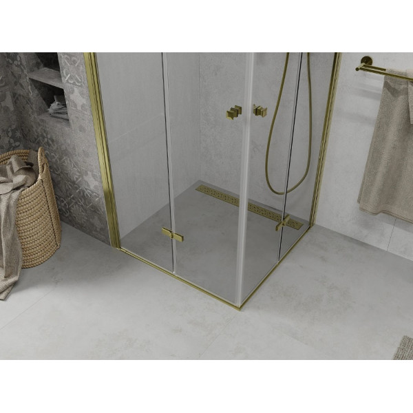 Душова кабіна MEXEN LIMA DUO 100x100 GOLD