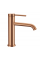 Смеситель для раковины (умывальника) REA CLIF BRUSHED COPPER низкий