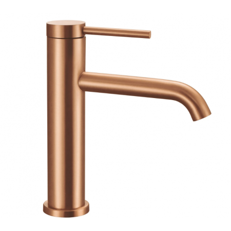 Смеситель для раковины (умывальника) REA CLIF BRUSHED COPPER низкий