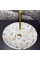 Умывальник (раковина) VBI PARMA MARBLE WHITE GLOSSY накладной