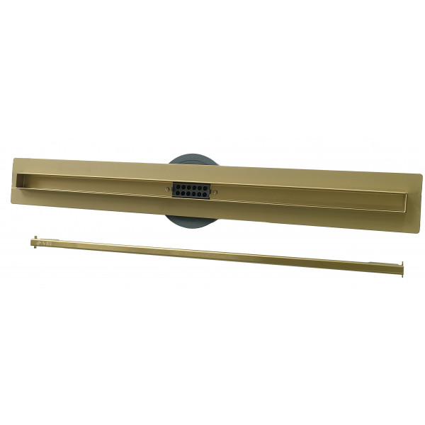 Трап для душа VBI FORT SLIM 60 BRUSHED GOLD