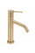 Смеситель для раковины (умывальника) REA LEVEL BRUSHED GOLD матовое золото низкий