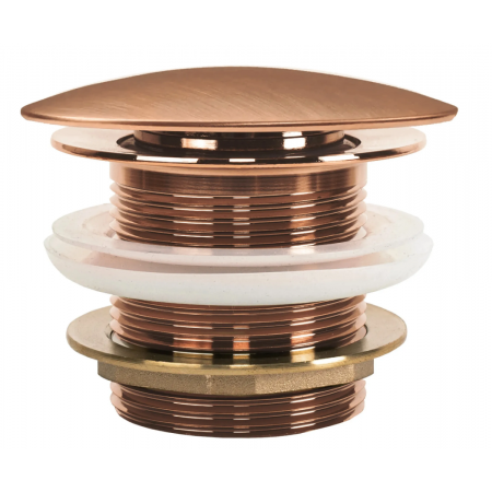 Донный клапан для ванны REA CLICK-CLACK BRUSHED COPPER