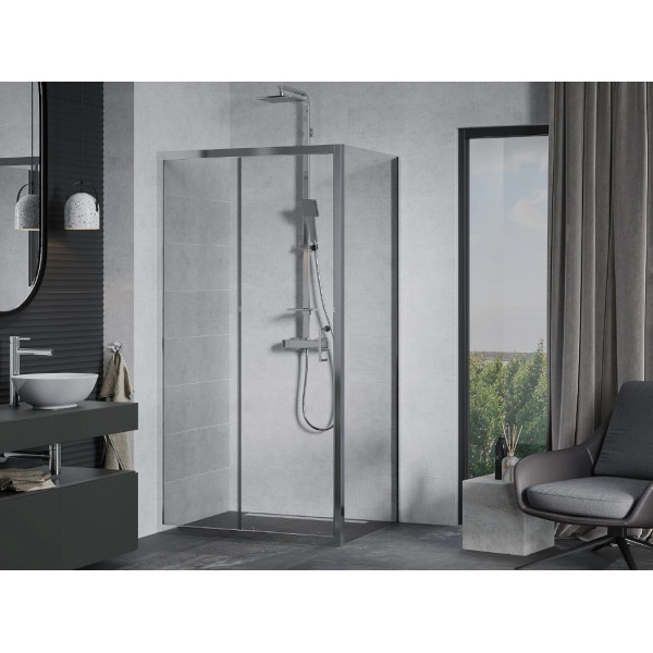 Душова кабіна MEXEN APIA 100x90 CHROME