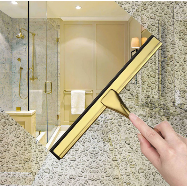 Скребок для ванной REA YZ-G04 BRUSHED GOLD матовое золото