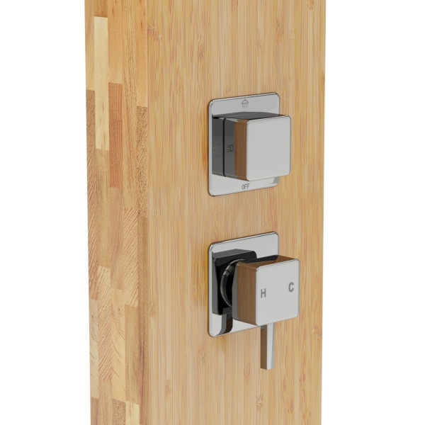 Душова панель CORSAN BAO BAMBOO CHROME