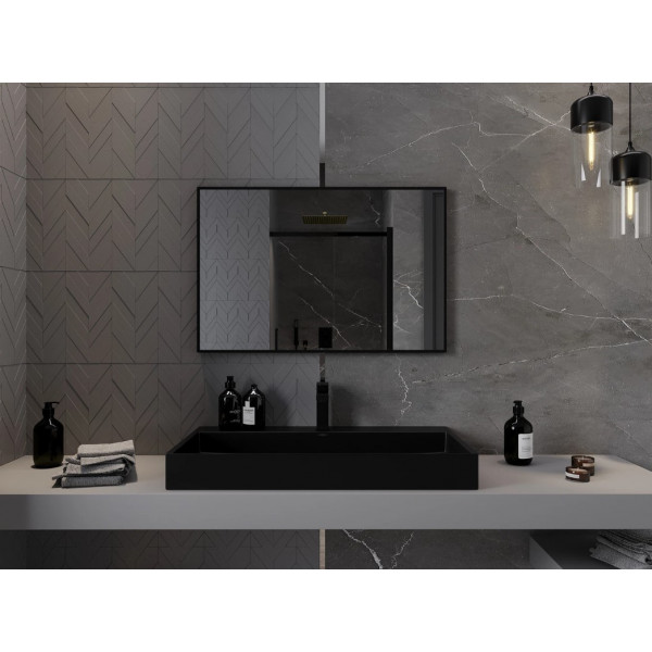 Дзеркало MEXEN LOFT 90x60 BLACK прямокутне