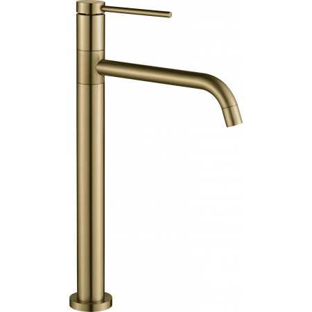 Смеситель для раковины VBI VELARO BRUSHED GOLD высокий