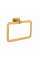 Полотенцедержатель кольцевой VBI MARS BRUSHED GOLD