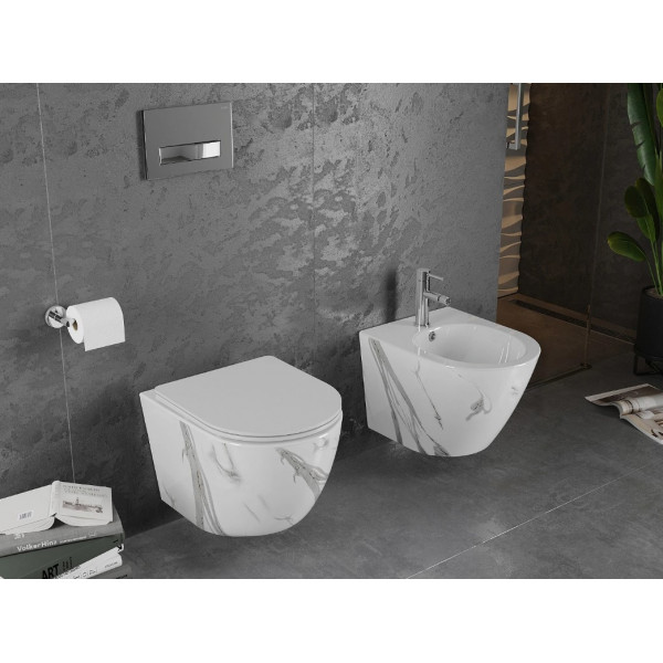Підвісний унітаз MEXEN LENA SHINY MARBLE