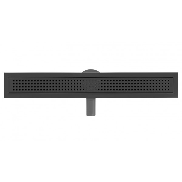 Трап для душу MEXEN FLAT 60 M08 BLACK 360° чорний