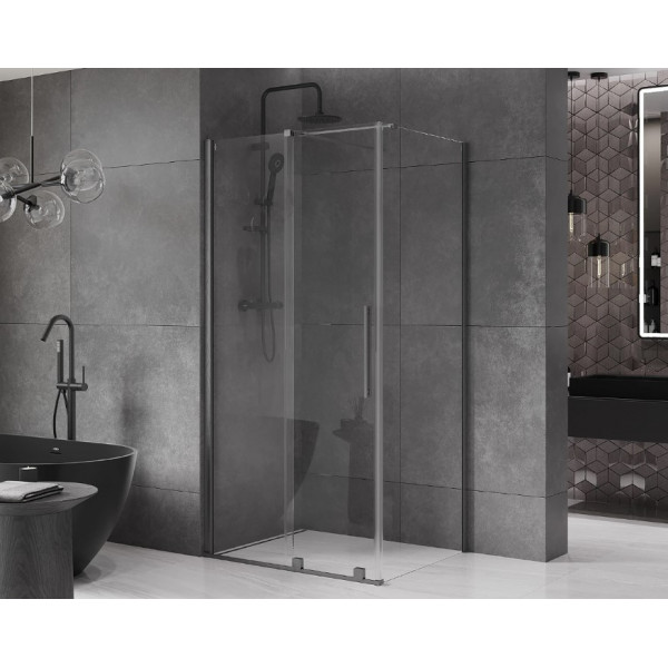 Душова кабіна MEXEN VELAR 120х110 GRAPHITE