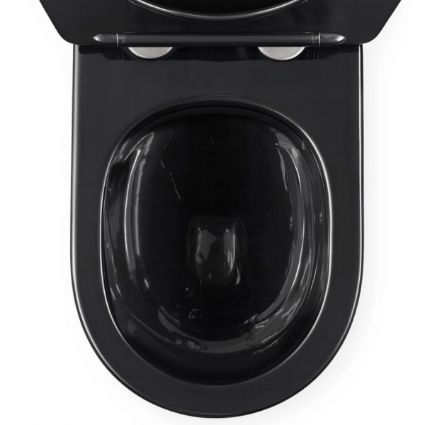 Подвесной унитаз REA CARLO TORNADO BRUSHED GOLD BLACK