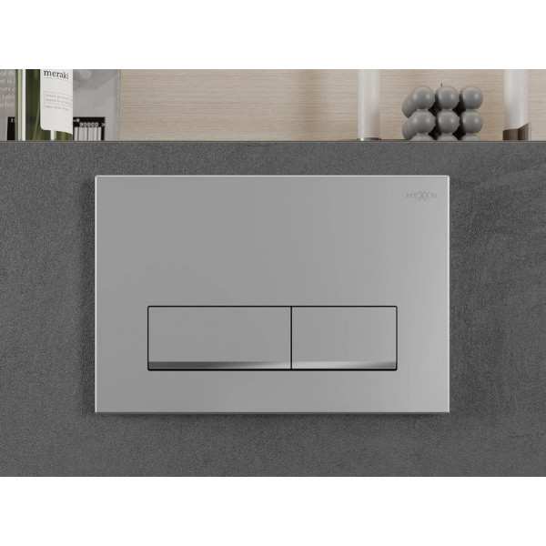 Кнопка змиву для інсталяції MEXEN FENIX 12 CHROME MATT