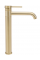 Смеситель для раковины (умывальника) REA LUNGIS BRUSHED GOLD высокий