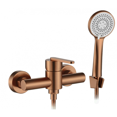 меситель для ванны и душа REA ONTARIO BRUSHED COPPER без излива