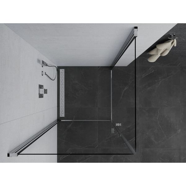 Душова кабіна MEXEN PRETORIA DUO 90x80 CHROME
