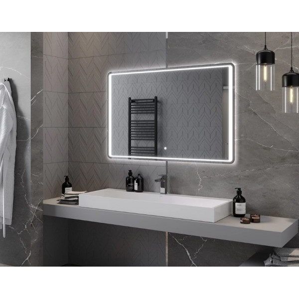 Дзеркало MEXEN ZUSA 120x80 LED прямокутне