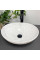 Умывальник (раковина) VBI PARMA WHITE STONE GLOSSY накладной