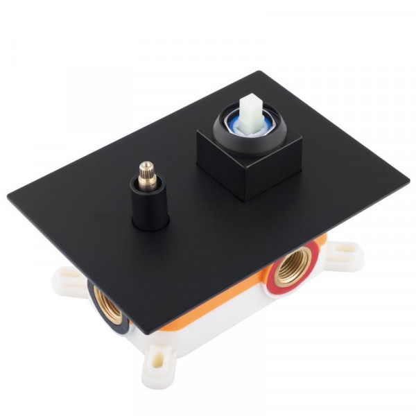 Душова система YOKA DUAL BLACK + BOX прихованого монтажу *