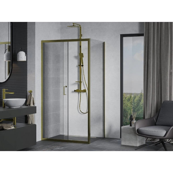Душова кабіна MEXEN APIA 125x90 GOLD