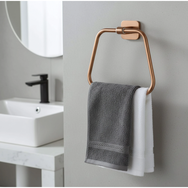 Полотенцедержатель кольцо REA 5910 NICO BRUSHED COPPER