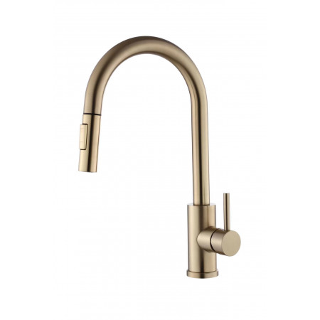 Смеситель для кухни VBI FLUSSO BRUSHED GOLD