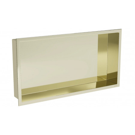 Вбудована полиця MEXEN X-Wall-R 60x30 GOLD з обідком