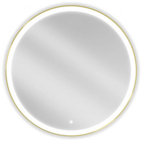 Дзеркало MEXEN ESSO 90 GOLD LED кругле