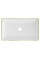 Умивальник (раковина) MEXEN NADIA 60 WHITE GOLD EDGE накладний
