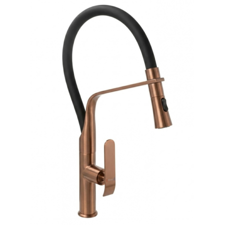 Смеситель для кухни REA CASTOR BLACK BRUSHED COPPER