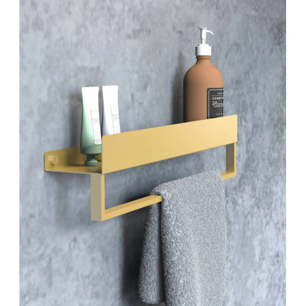 Полка для ванны REA SF01 60 BRUSHED GOLD