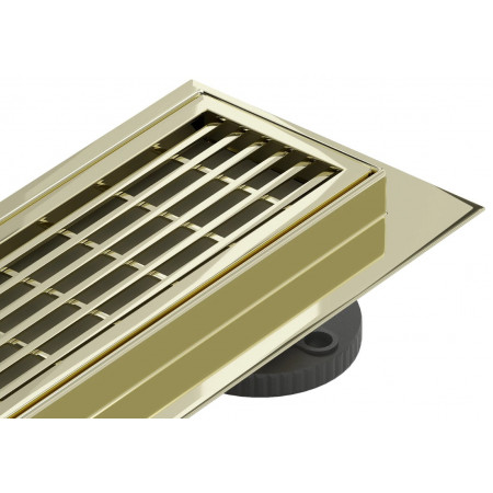 Трап для душу MEXEN FLAT 60 M33 GOLD 360 ° золотий