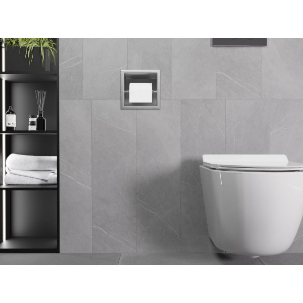 Вбудований тримач MEXEN X-WALL-P INOX для туалетного паперу