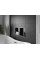 Вбудована полиця MEXEN X-Wall-R 60x30 BLACK з обідком *