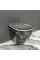 Подвесной унитаз VBI VULCANO BLACK ONYX