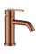 Смеситель для раковины (умывальника) REA ONTARIO BRUSHED COPPER низкий