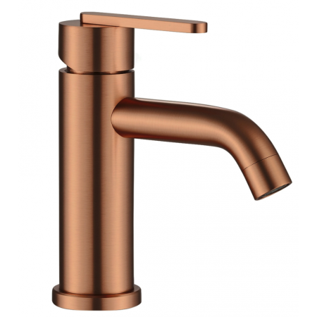 Смеситель для раковины (умывальника) REA ONTARIO BRUSHED COPPER низкий