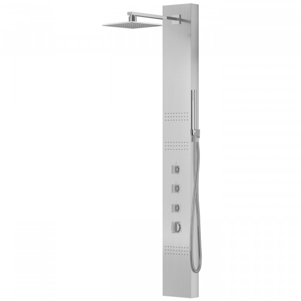 Душова панель CORSAN NEO INOX LED