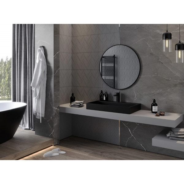 Дзеркало MEXEN LOFT 80 BLACK кругле
