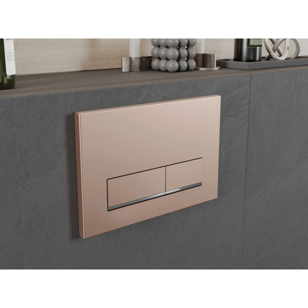 Кнопка змиву для інсталяції MEXEN FENIX 12 ROSE GOLD