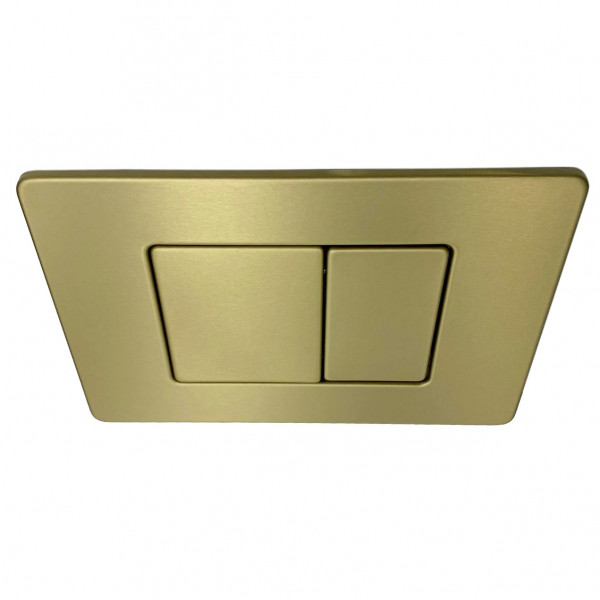 Кнопка смыва для инсталляции VBI ELBA X BRUSHED GOLD