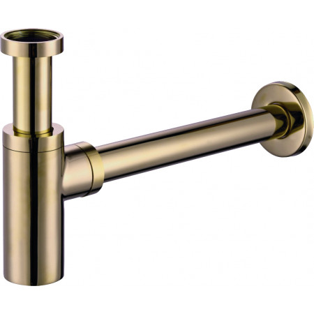 Сифон для раковины VBI BRUSHED GOLD универсальный